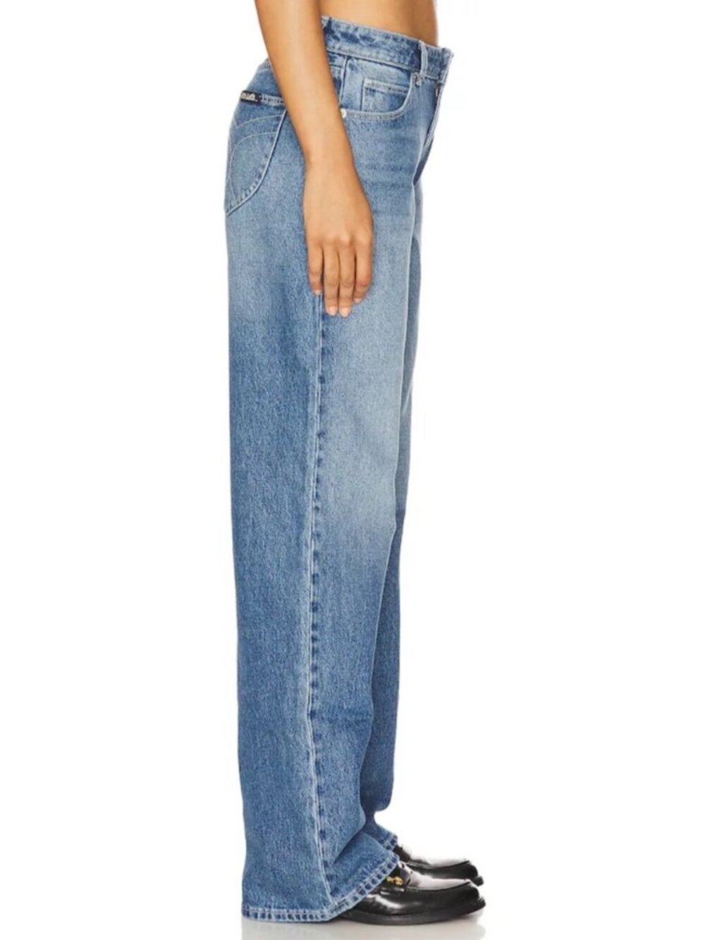 ROLLA'S Women's Jeans KATE BAGGY Medium Wash